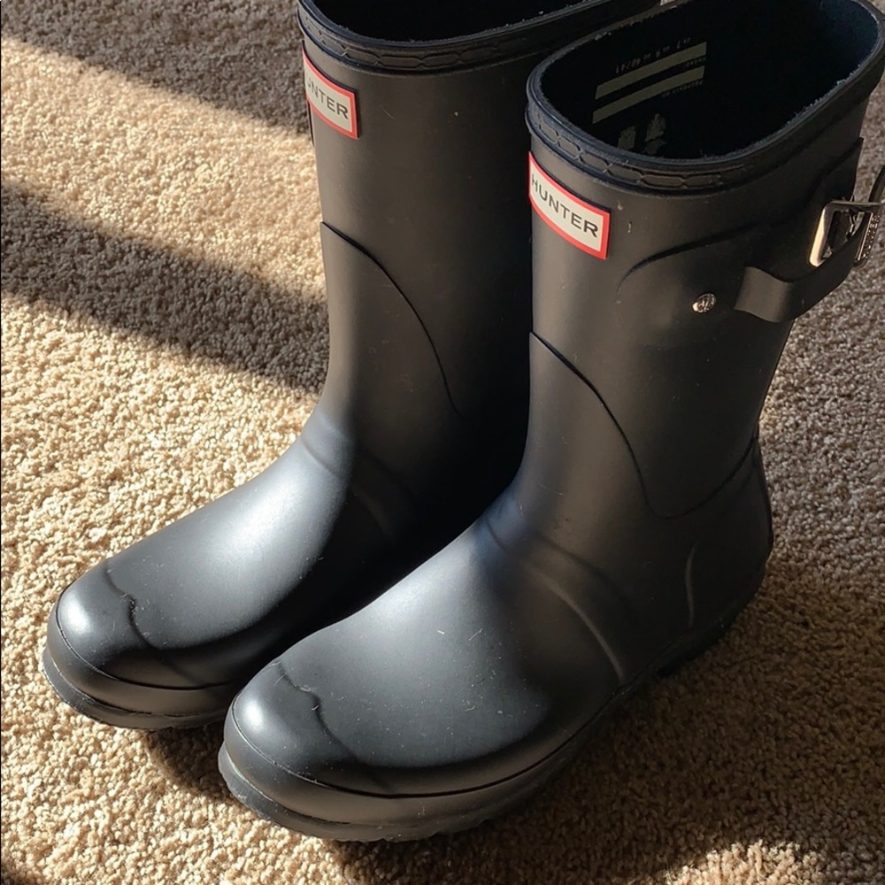 Short Hunter Boots - size 9